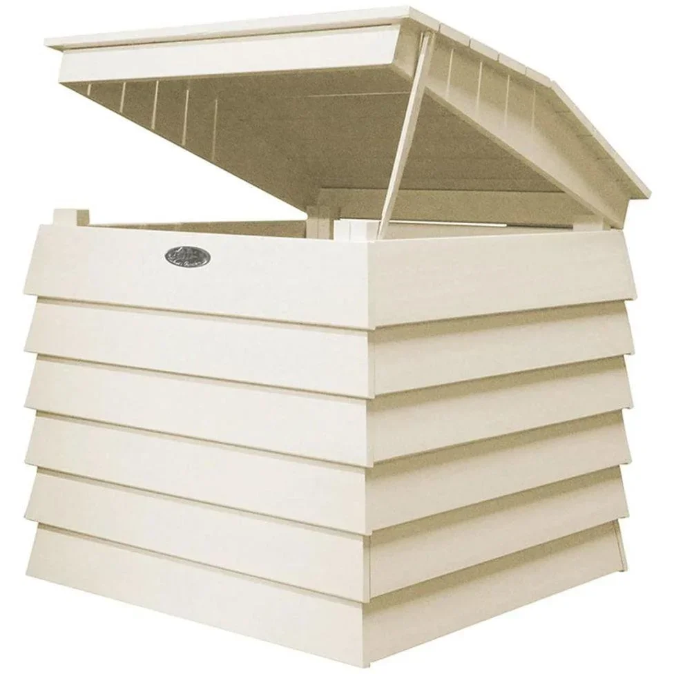 Esschert Design Komposter Weiß CF44W