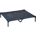 Hundeliege outdoor Schlafplatz Hundebett Hundesofa Haustierbett Katzenbett Dunkelblau 92 x 76 x 18 cm