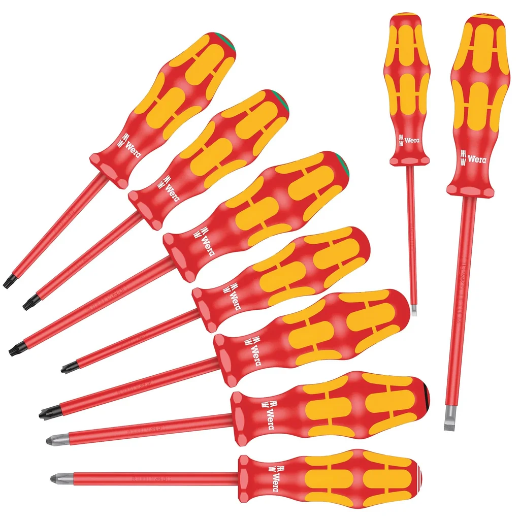 Schraubendrehersatz VDE Kraftform Plus Serie 100, 9-teilig