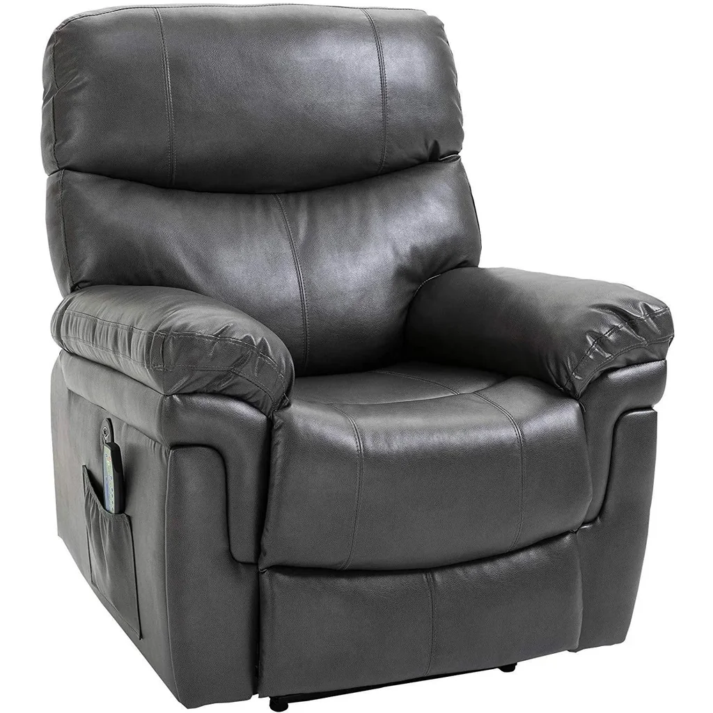 Massagesessel mit Wärme- und Liegefunktion