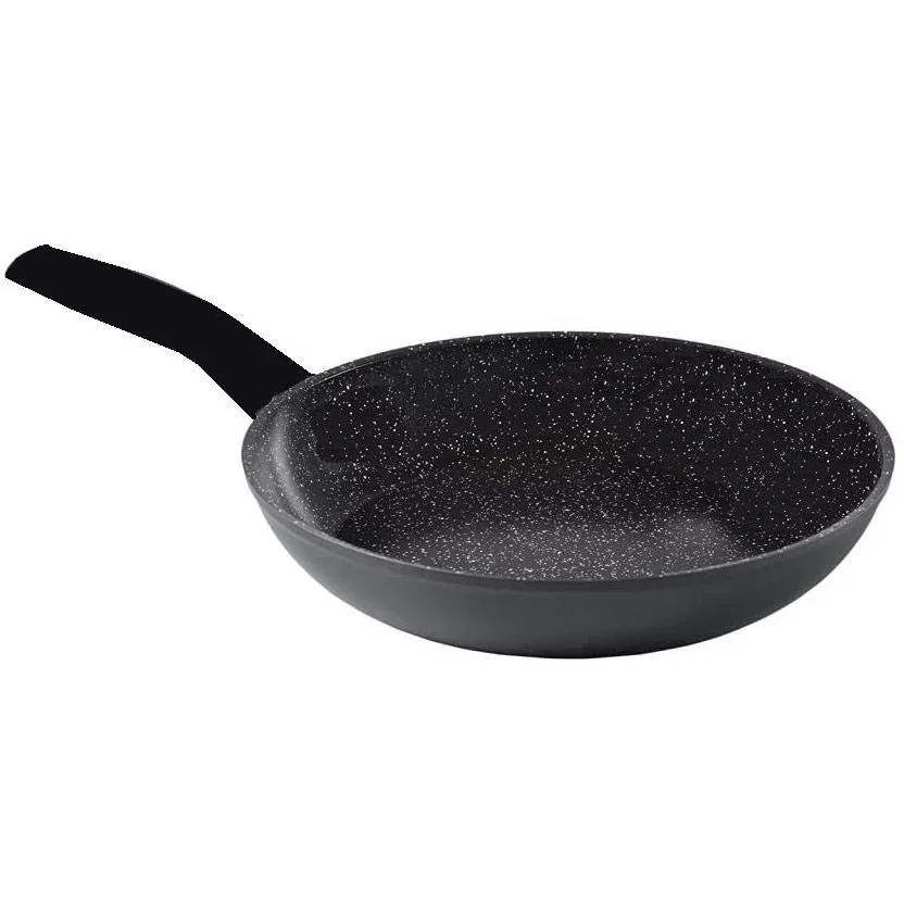 Bratpfanne - Marmorbeschichtung - 24 cm - Schwarz