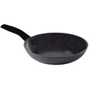 Bratpfanne - Marmorbeschichtung - 24 cm - Schwarz