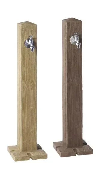 Wasserzapfsäule WOOD, Farbe darkwood