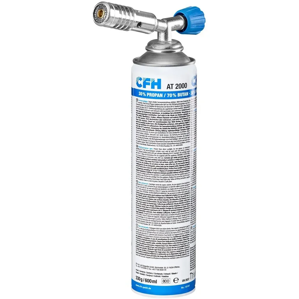 Kompakter Multifunktions-Lötbrenner mit leistungsstarkem Turbo - 700 °C