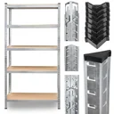 Werkzeugregal 875 kg Tragkraft verzinkt MDF 180x90x40cm