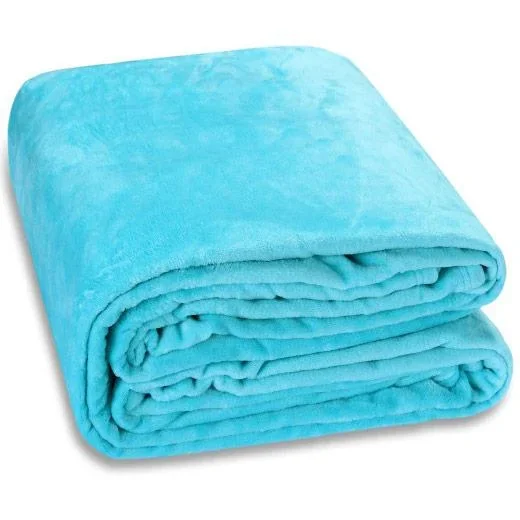 Decke - 250g - 240x220cm - hellblau