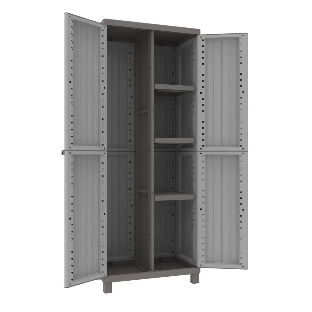 C-Wood 3680 Kunststoff-Spindschrank für den wettergeschützten Außen- und Innenbereich