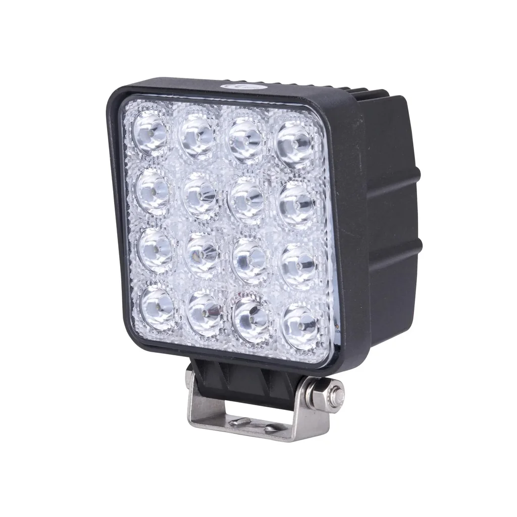 LED-Arbeitsscheinwerfer, 16 LEDs, 48 Watt im 2er Set