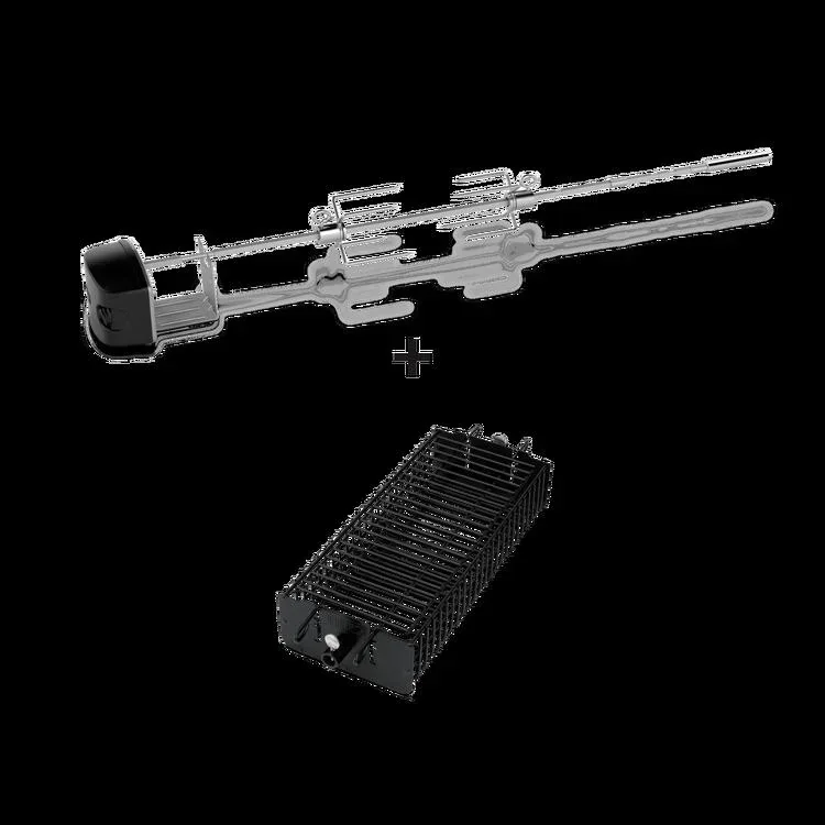 Premium Drehspieß-Set für die Gasgrills der Genesis-II- und Genesis-II-LX-200- und 300-Serie