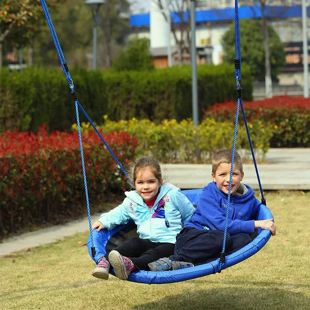 Rundschaukel für Kinder blau