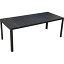 Gartentisch mit Aluminium-Rahmen