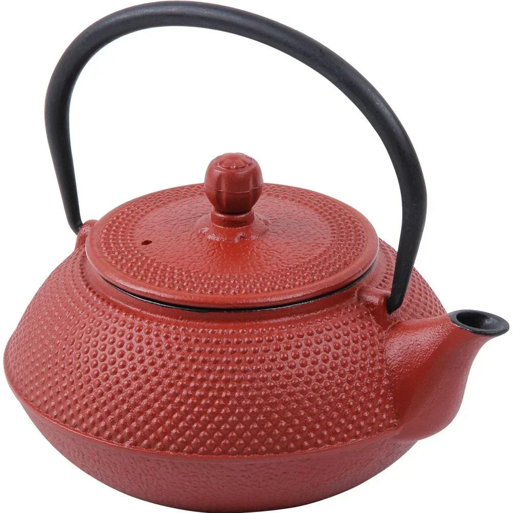 Teekanne Gusseisen Rot 0.75L