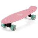 Skateboard mit LED-Beleuchtung - Pink & Mint - 57 cm