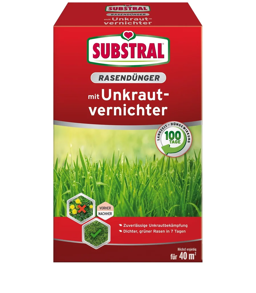Rasendünger mit Unkrautvernichter 800 g
