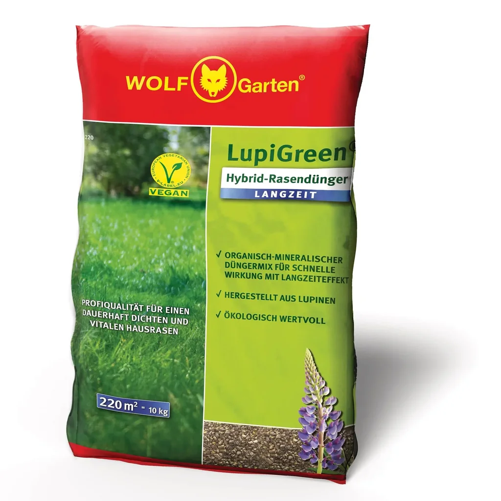 LupiGreen Hybrid-Rasendünger, Langzeit