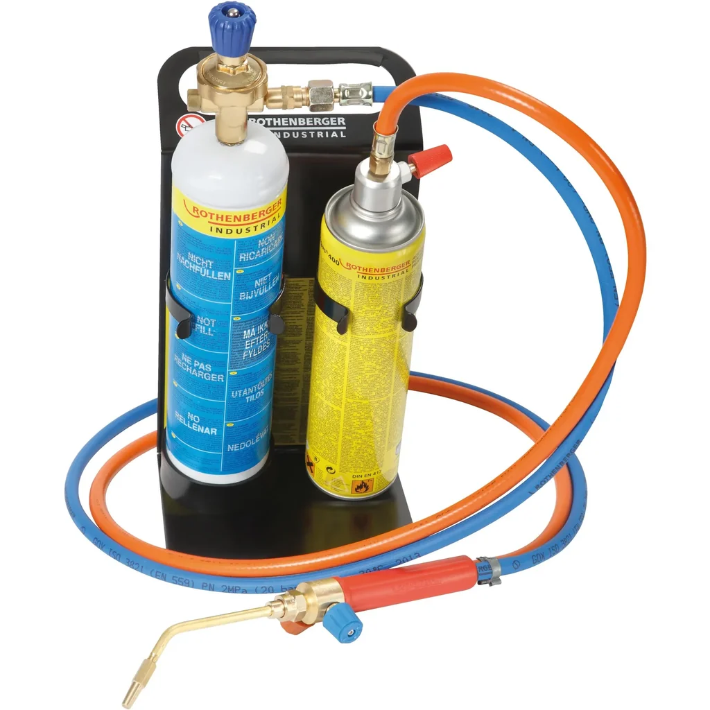 Lasset Roxy Kit Plus, Gas und Sauerstoff