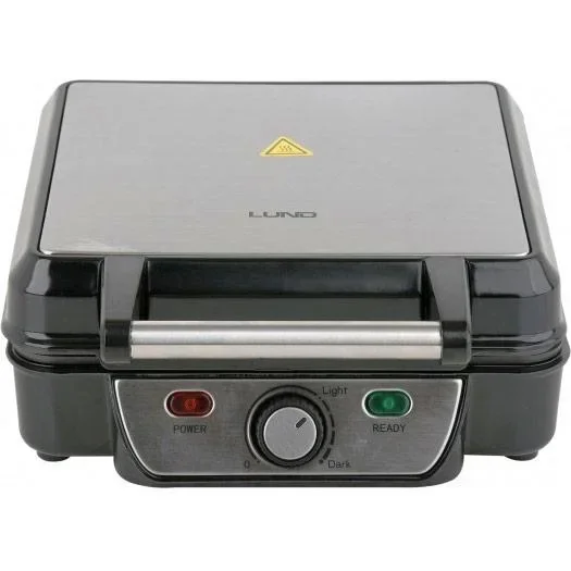Waffeleisen - 1100W - 4 Waffeln - Antihaftbeschichtung