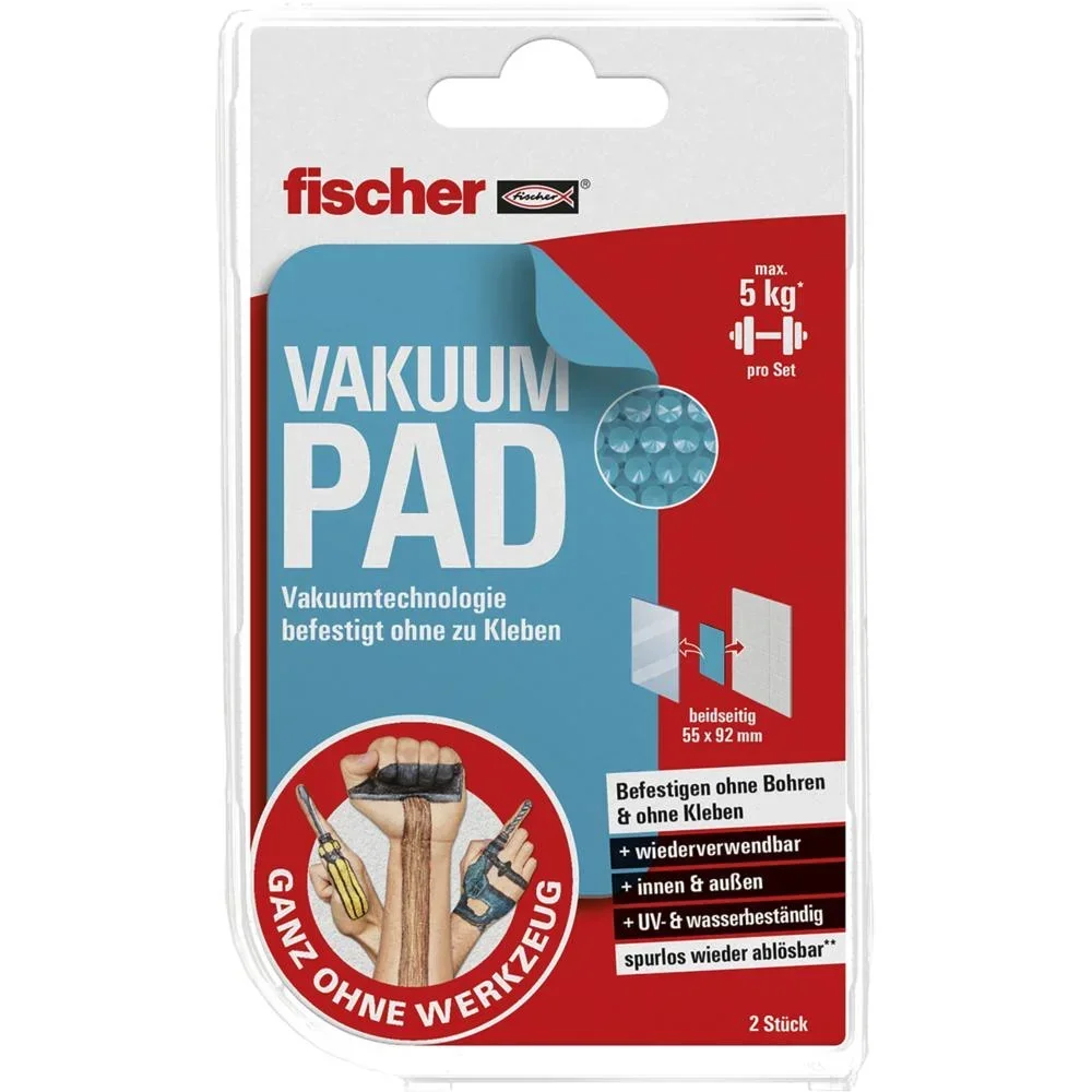 Vakuum Pad, beidseitig 2 Stück