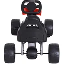 Kinder Go-Kart Tretauto Kinderfahrzeug mit Pedalen 4 Räder Metall + Kunststoff Rot 3 8 Jahre