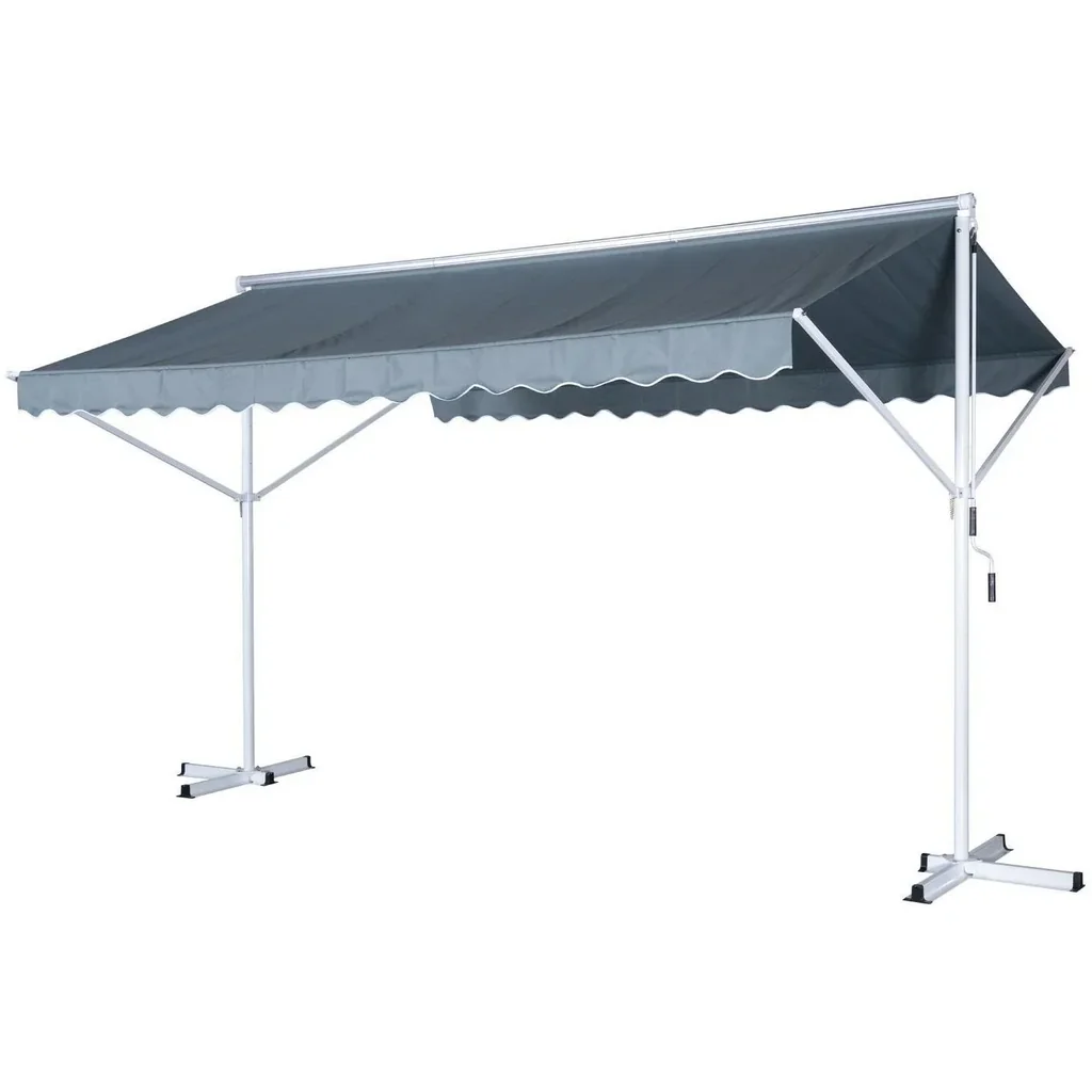 Standmarkise Gartenmarkise mit Faltarm 2