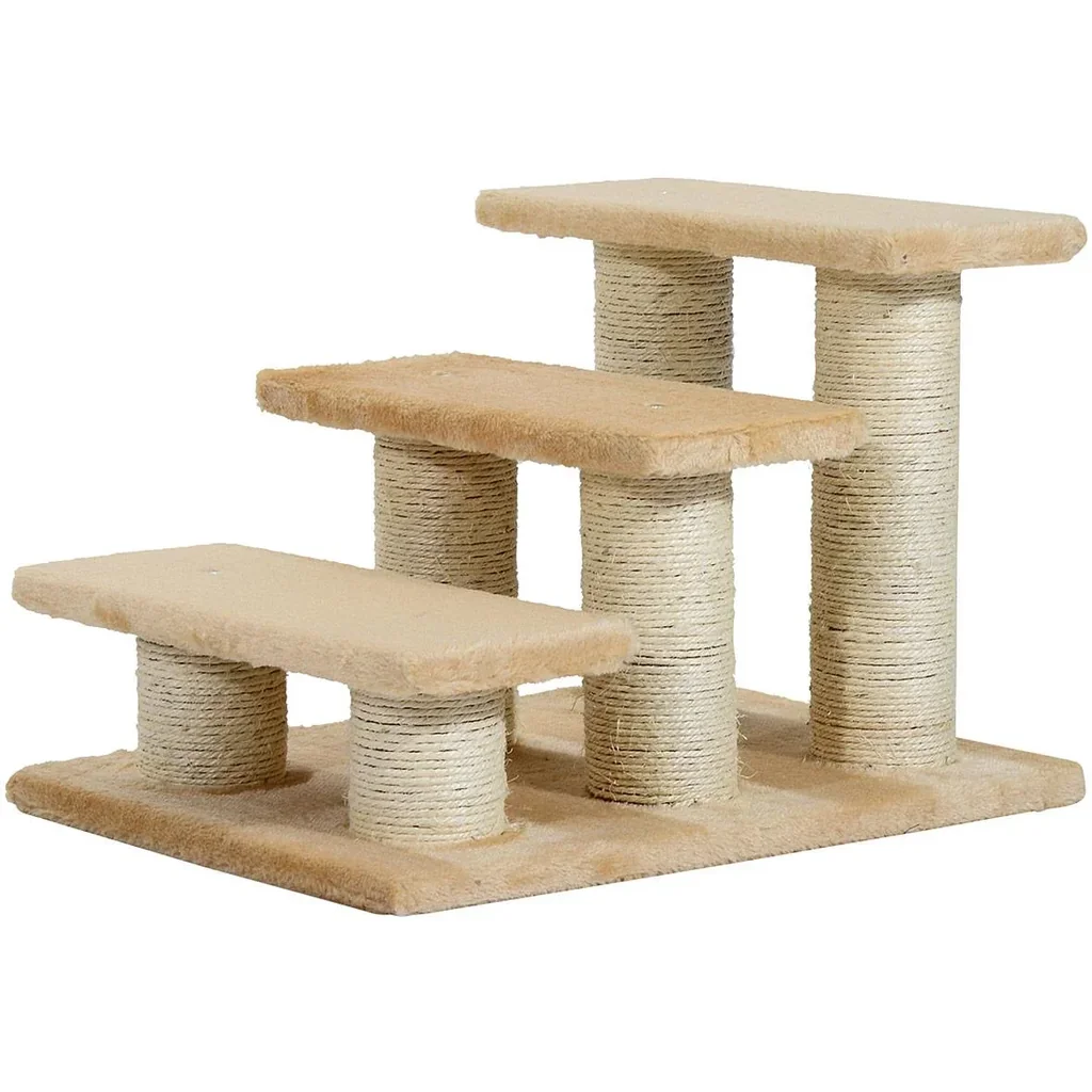 Katzentreppe Hundetreppe Tierteppe für Katzen und Hunde 3 Stufig