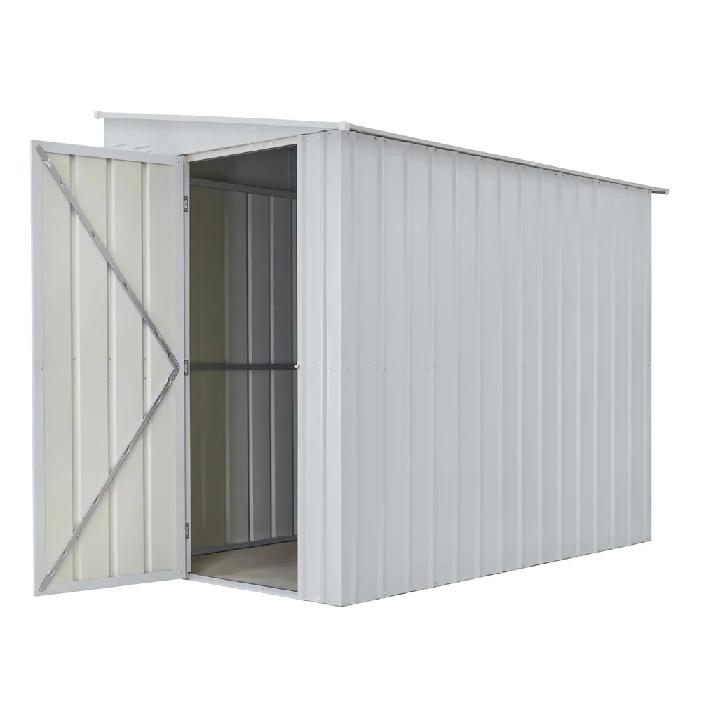 Gerätehaus Wand-Zierde Lean To 58, silber metallic