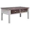 Couchtisch 100x50x45 cm Holz braun