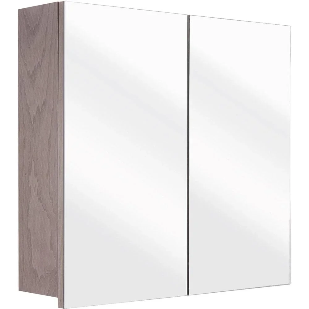 Concept Spiegelschrank 80cm gris fsc