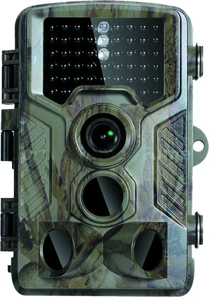 Wild- und Überwachungskamera mit 8 MP CMOS-Sensor, Bewegungssensor und Infrarotausleuchtung