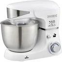 Küchenmaschine - 5,5 Liter - 1600 Watt - 3 Geschwindigkeiten und Pulsmodus - Weiß