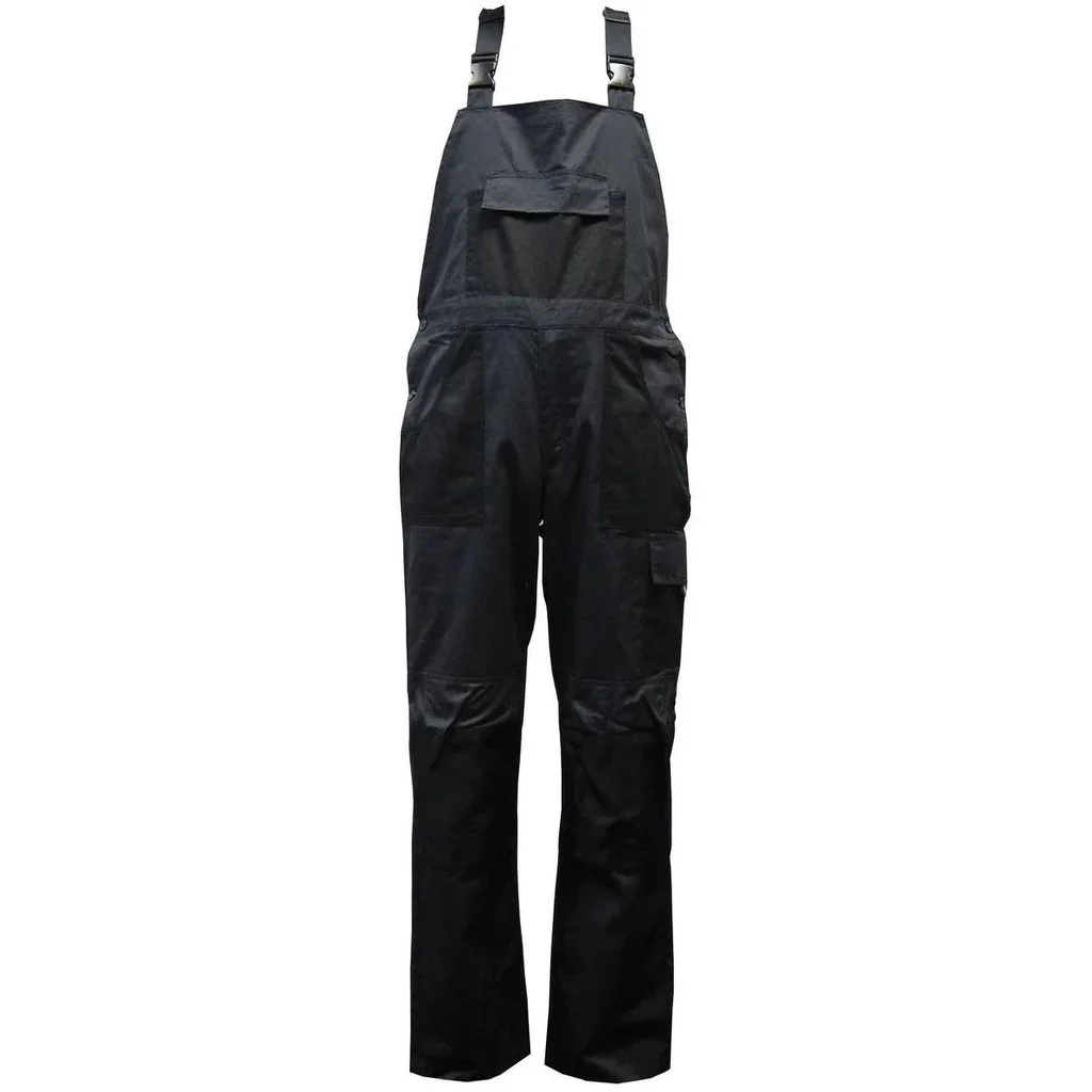 Arbeits Latzhose, Farbe dunkelgrau, Gr. 48