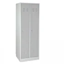 Umkleideschrank Spind RAL 7035, Komplett, 1775 x 600 x 500 mm