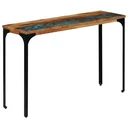 Wandtisch 120x35x76 cm aus massivem recyceltem Holz