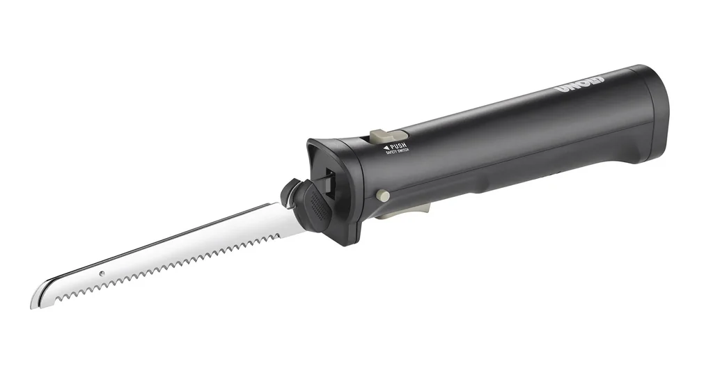 Akku Elektromesser Cordless, 3-teilig mit 2 Edelstahl Wechselklingen