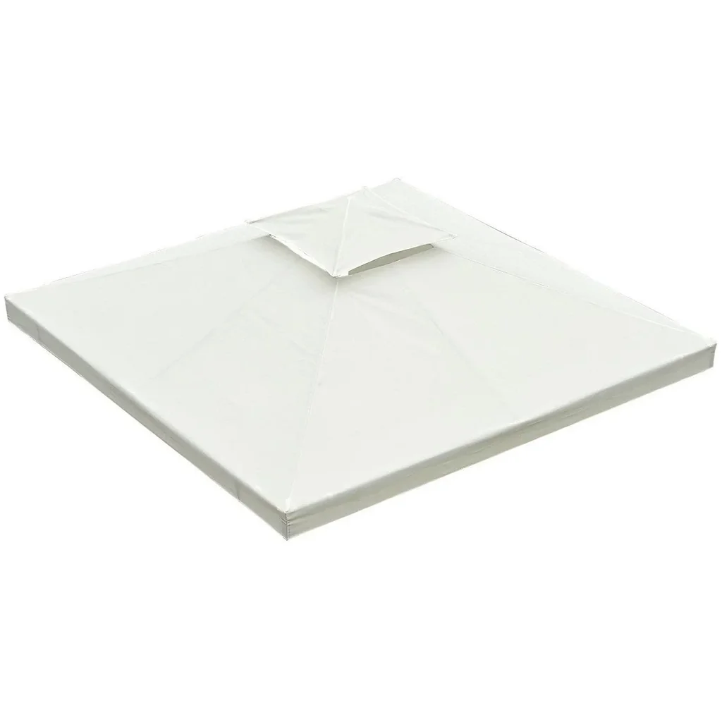 Ersatzdach für Metall Gartenpavillon 3x4m Creme