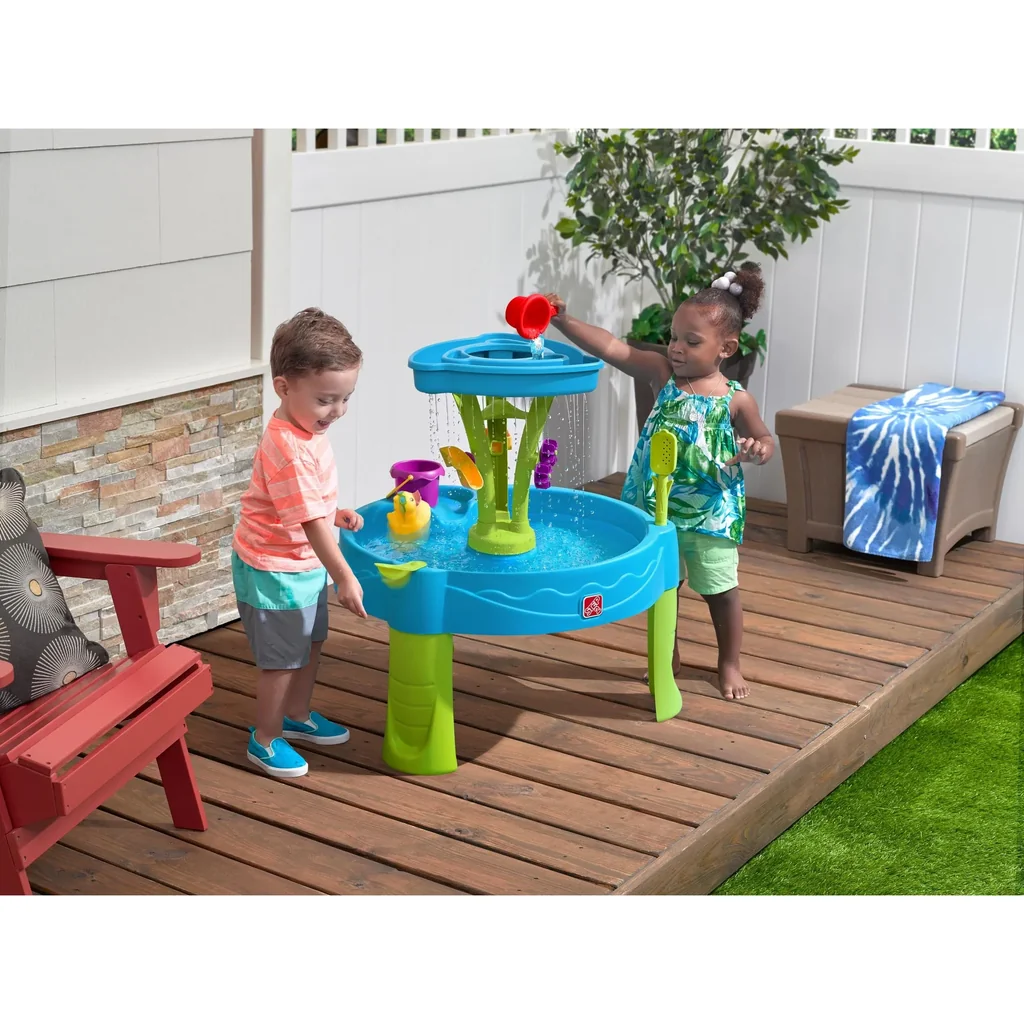Summer Showers Splash Tower Water Table