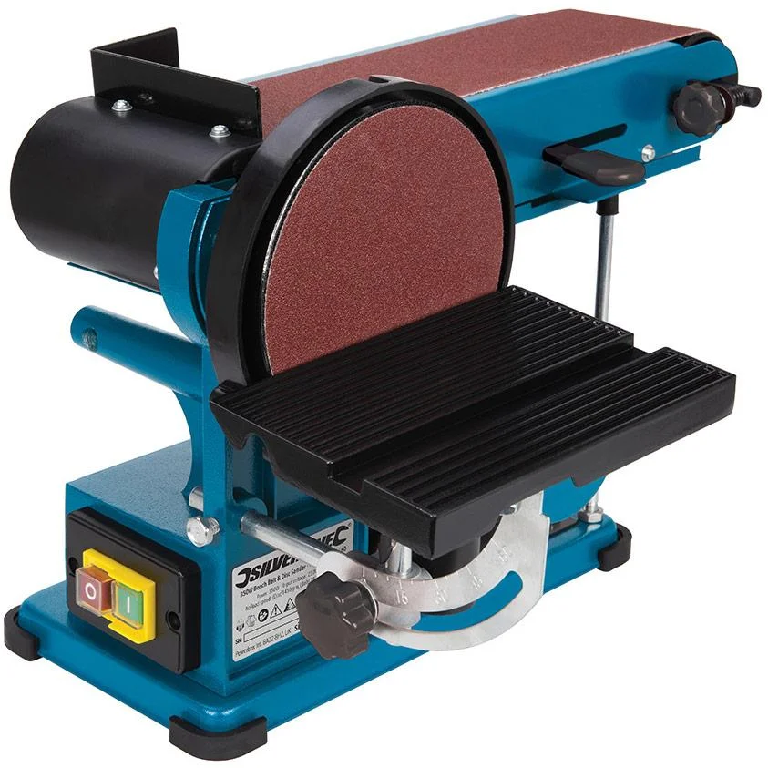 350 W Tisch-Band- und Tellerschleifer, 390 mm