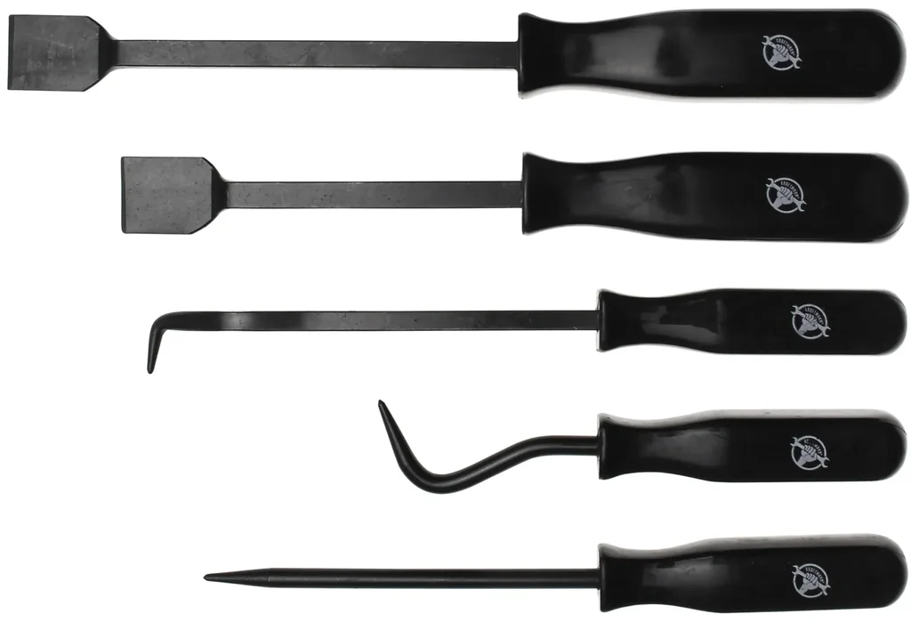 Schaber- und Haken-Satz, 5-teilig