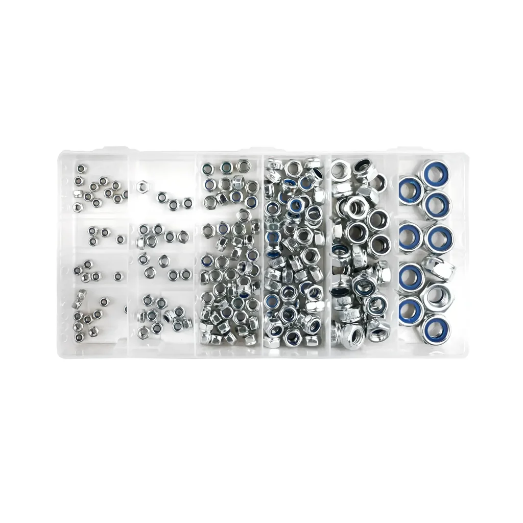 Sicherungsmuttern - Sortiment Basic Box, 195-teilig