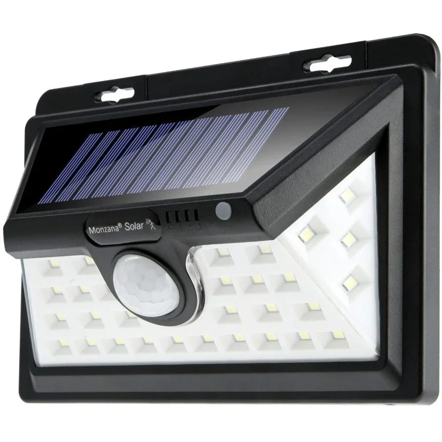 Solar-Wandleuchte mit Bewegungsmelder 34 LEDs