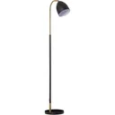 Bogenlampe Stehlampe Wohnzimmer Schirm verstellbar Stehleuchte 40W moderne Bogenleuchte mit E27 Fassung Schirm für Schla