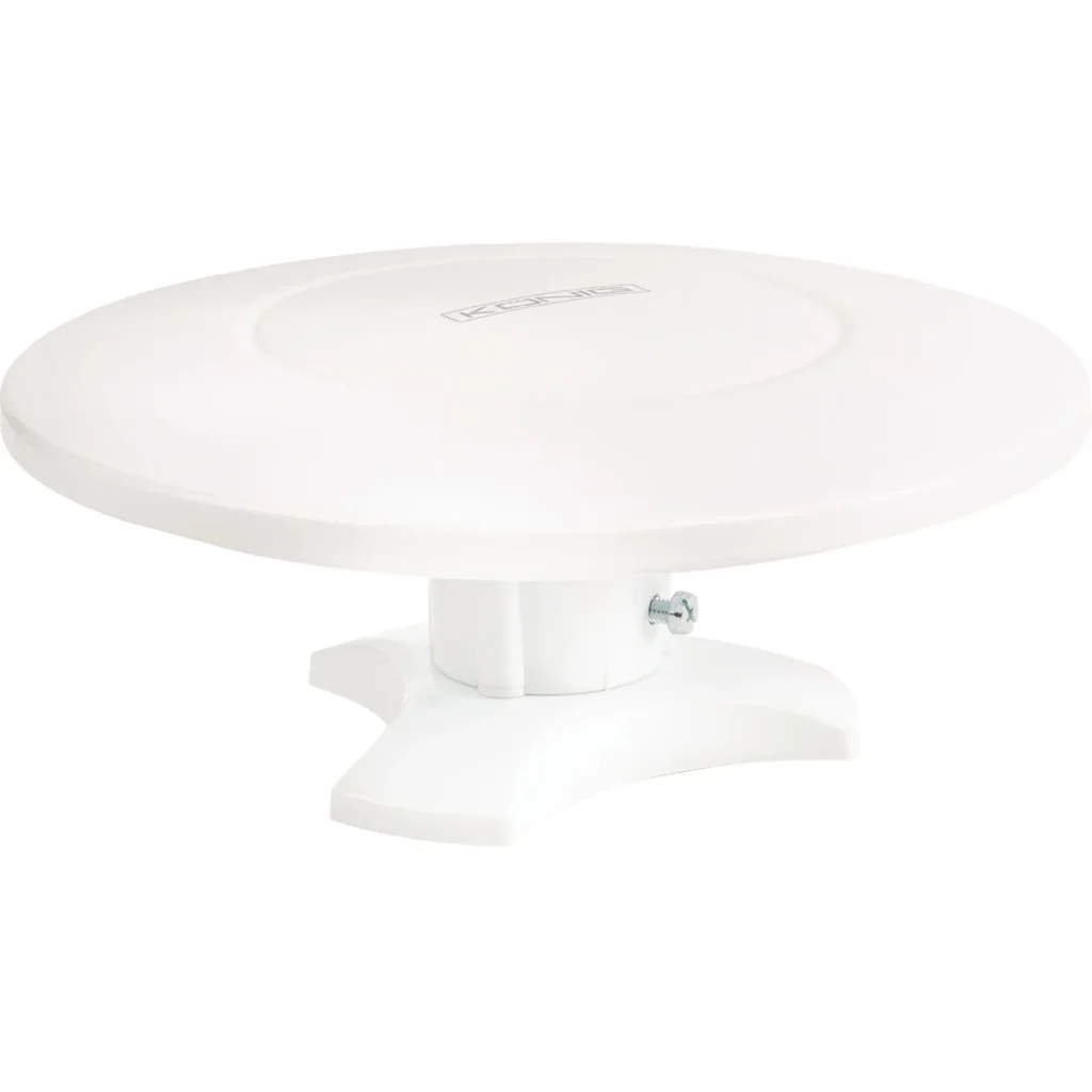 Verstärkt Aussen DVB-T/T2 - DAB+ Zimmerantenne mit Verstärker 28 dB FM / VHF / UHF