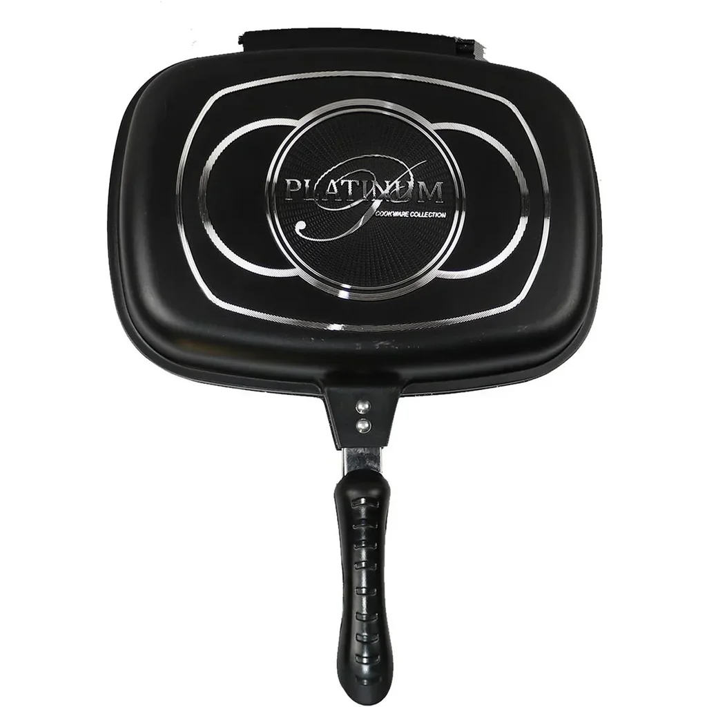 Doppelpfanne / Grillpfanne - 32 cm - g