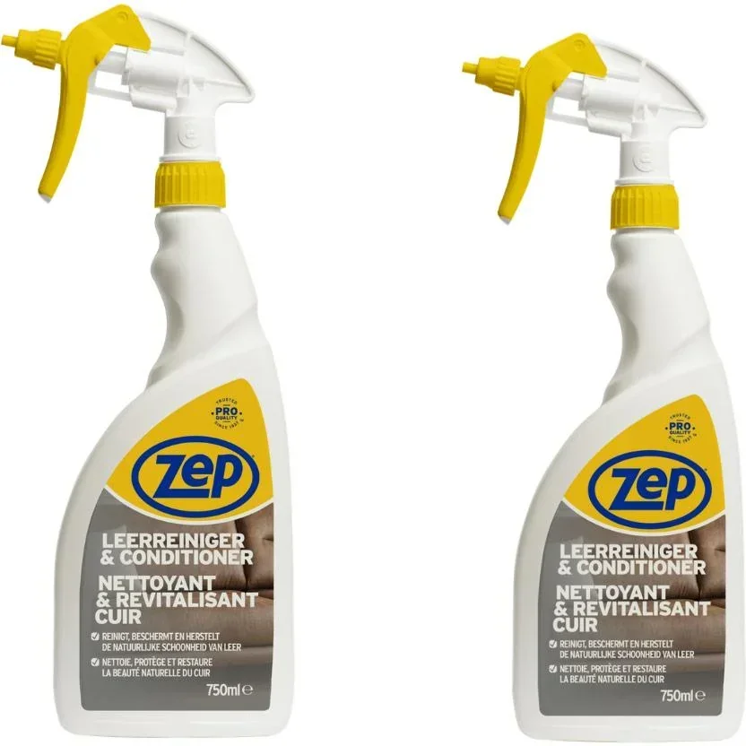 ZEP Leather Cleaner & Conditioner - 750 ml x 2 Stück - Vorteilspack - 2 Stück