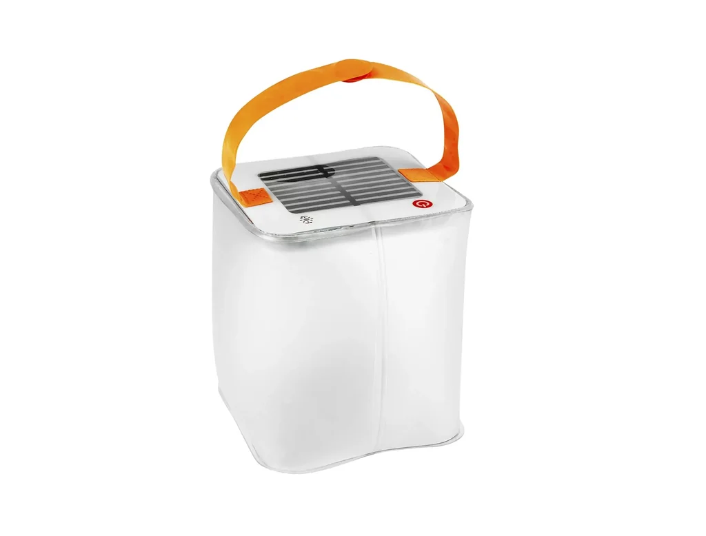 Solar Campinglaterne, aufblasbar, 10 LEDs, 60 Lumen