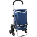 Einkaufswagen - Treppensteiger - geeignet für die Treppe - blau