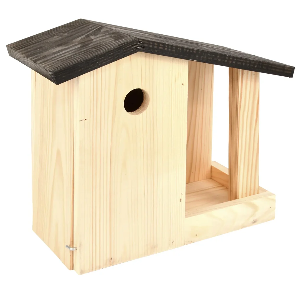 2 in 1 - Nistkasten und Futterhaus