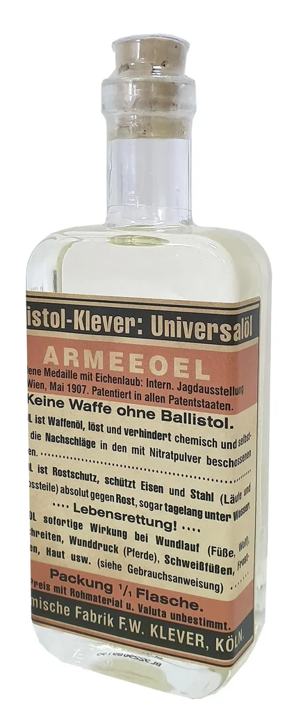 Universalöl - Nostalgie Glasflasche