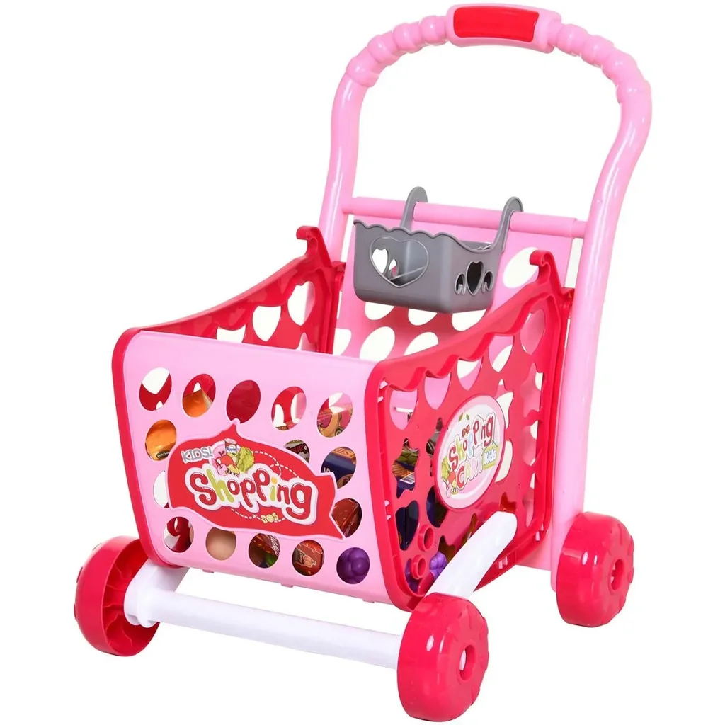 Kinder Einkaufswagen mit Zubehör