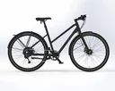 Damen City E-Bike 28 Zoll, Rahmenhöhe 52 cm, 8 - Gang Kettenschaltung, schwarz, URBANICER 21.EMU.10